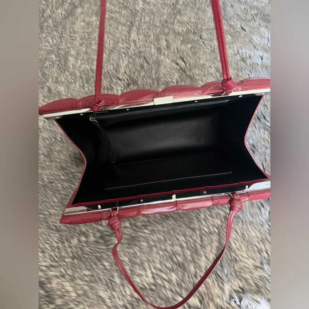 Phoebe Philo Drive Bag in Lipstick Red - Picture 7 of 10